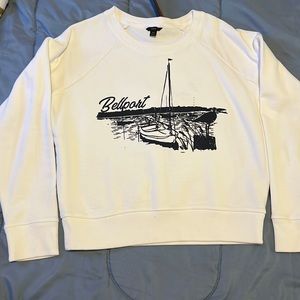 J. Cree crop top pullover